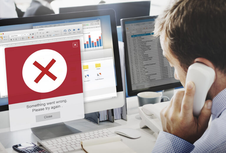 Error Alert Failure Icon Problem Concept